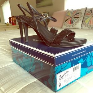 Black Size 9 Seychelles Heels